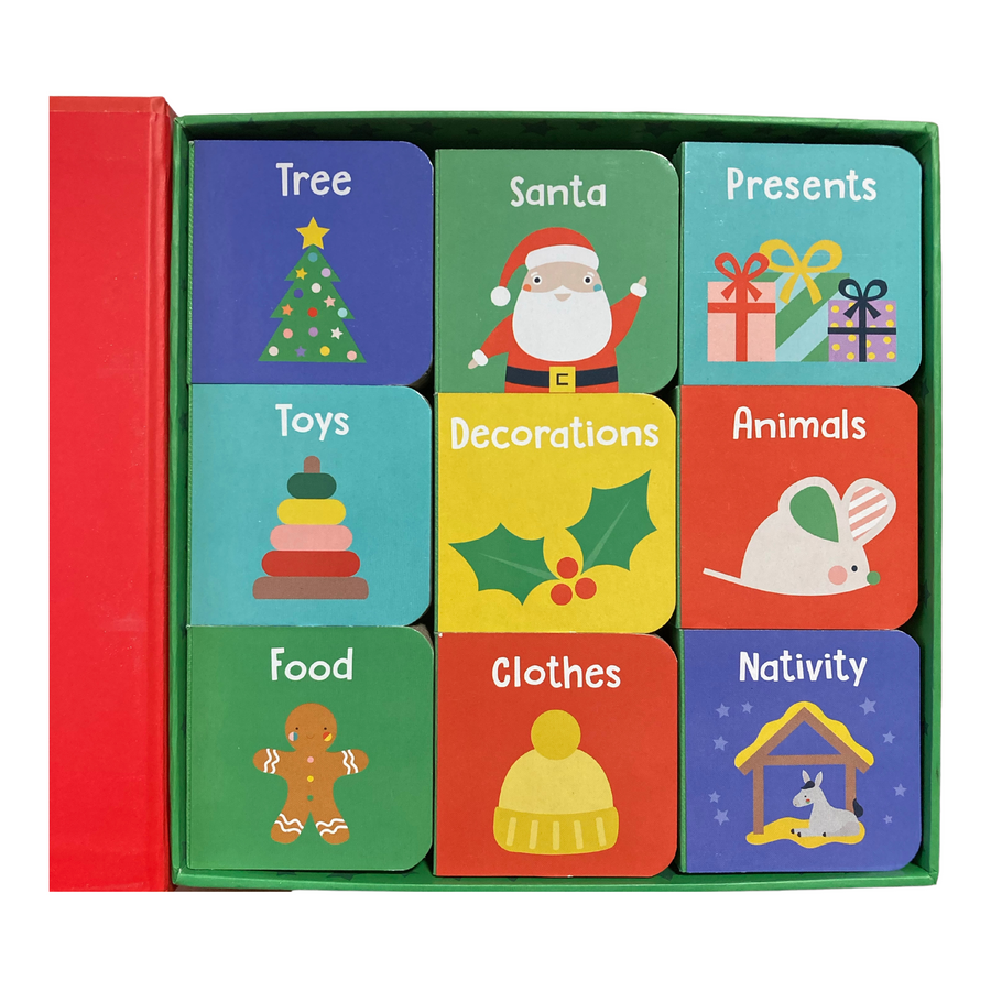A BIG Box of Little Christmas Books | 9冊の小さなボードブック入りギフトボックス