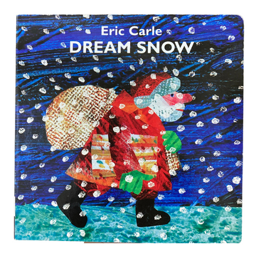 Eric Carle DREAM SNOW えいご絵本　クリスマス　サンタクロース